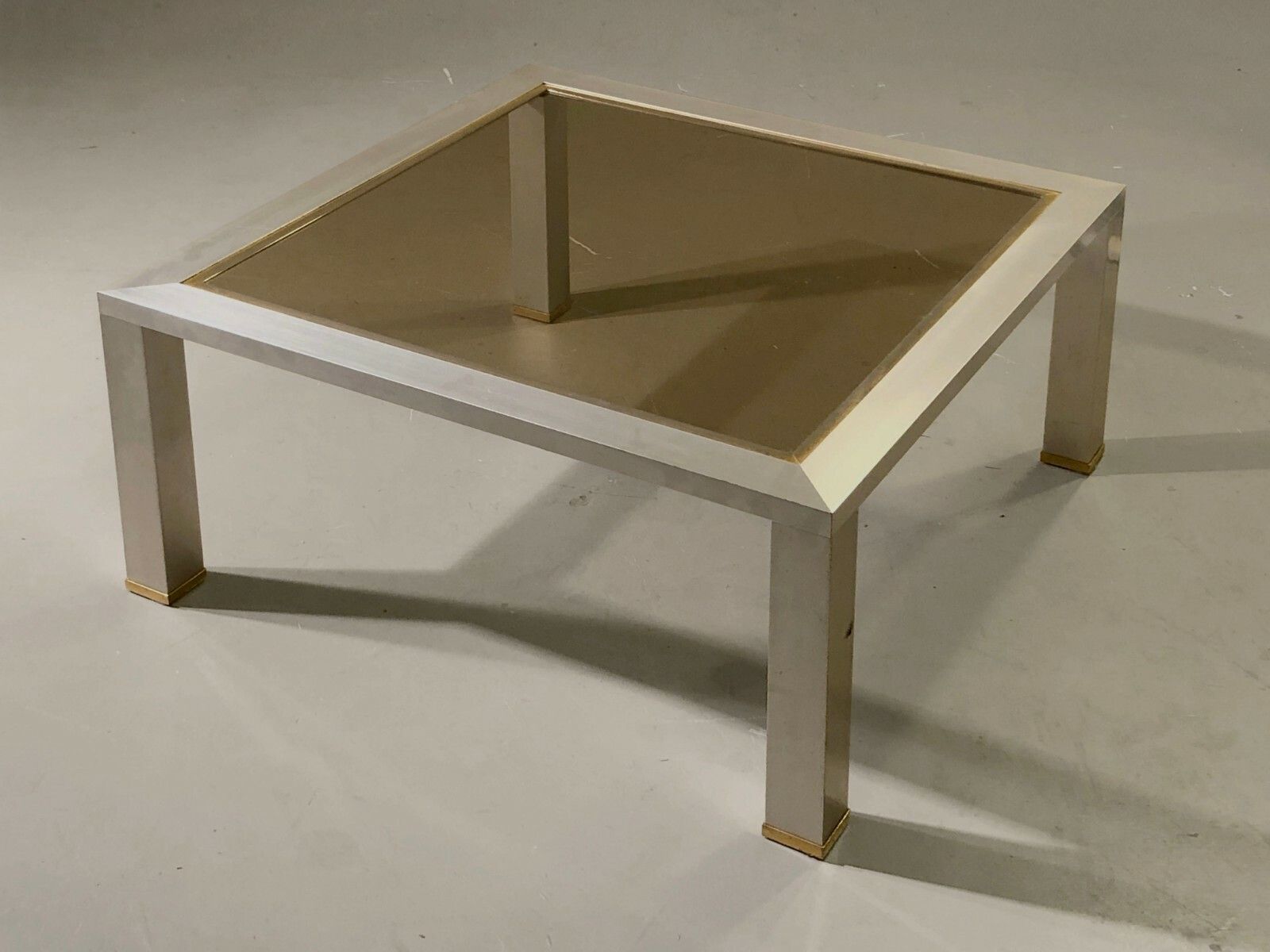 1970 Pierre Vandel Coffee Table Post Modernist Space Age Shabby Chic Kappa photo for sale
