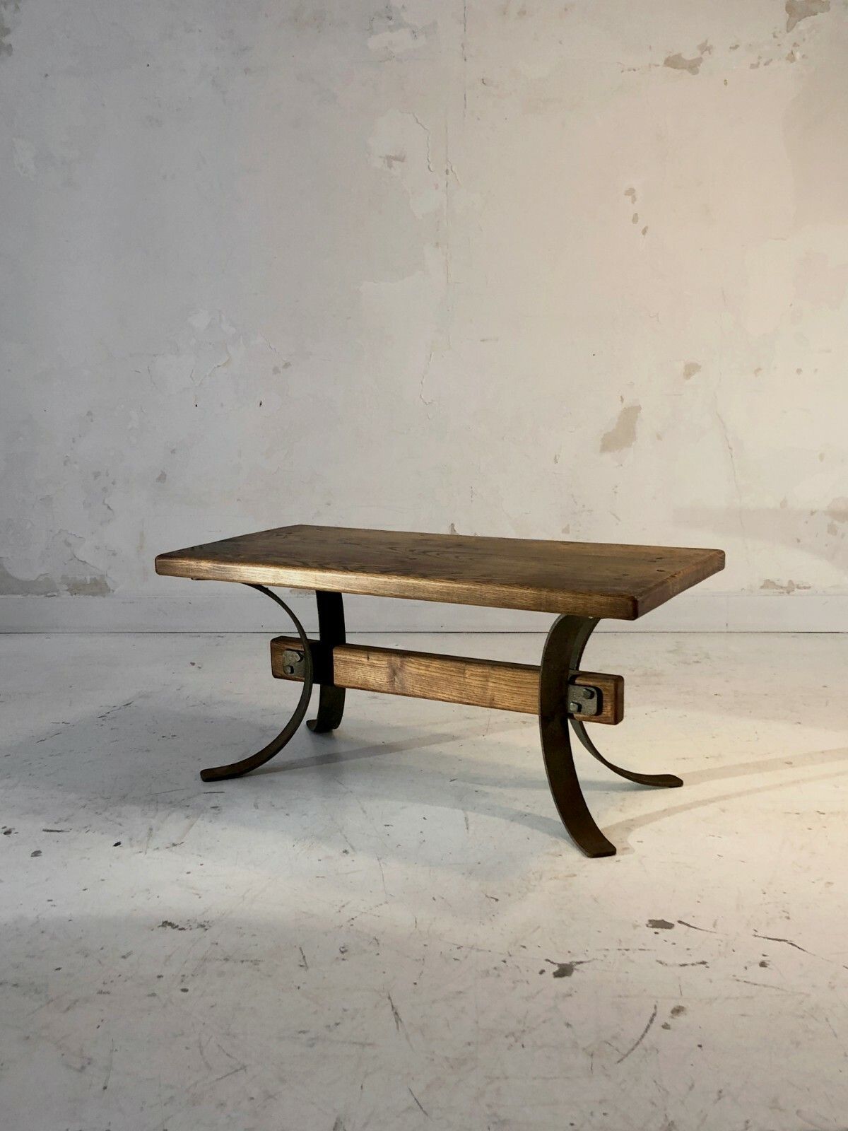 1970 Chapo Marolles Folk Art Modernist Brutalist Free Form Coffee Table