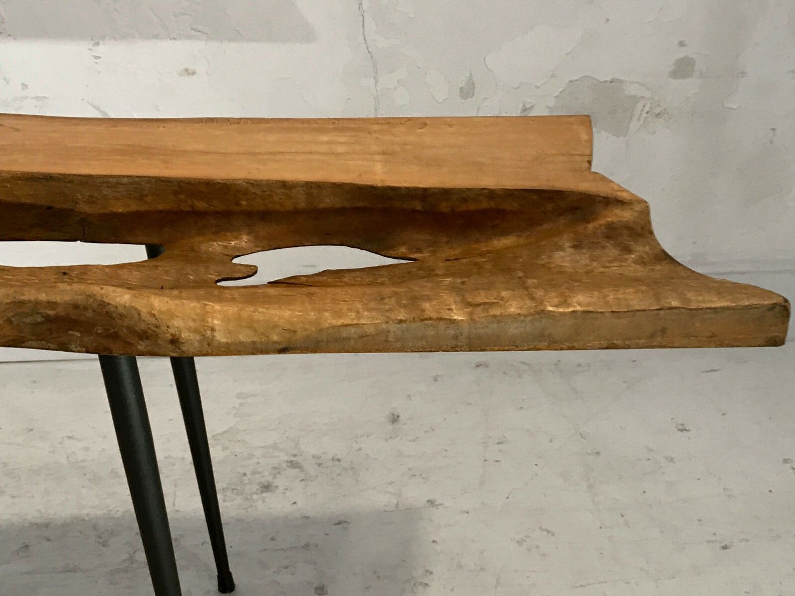 1950 Modernist Brutalist Free Form Coffee Table Nakashima Chapo Marolles photo 5053.0