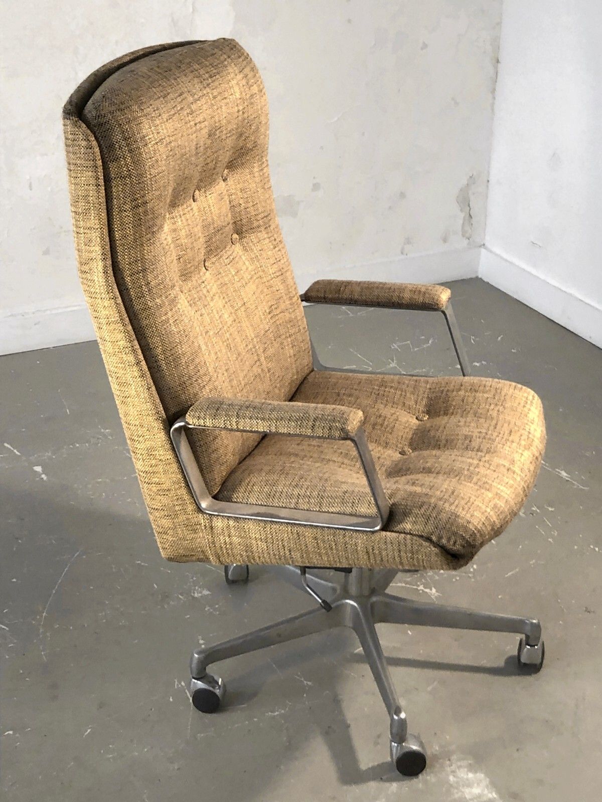 1960 Raphael Raffel Apelbaum Office Chair Modernist Form Free Arp Knoll photo furniture
