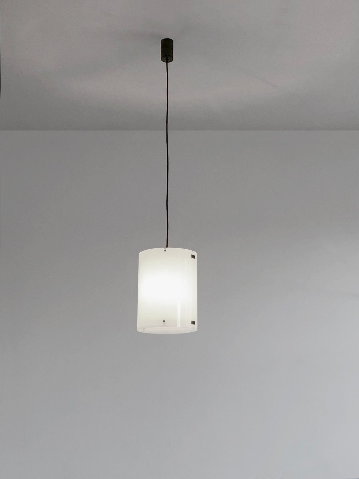 1950 Tito Agnoli O Luce Suspension Chandelier Modernist Stilnovo Arteluce Ostuni