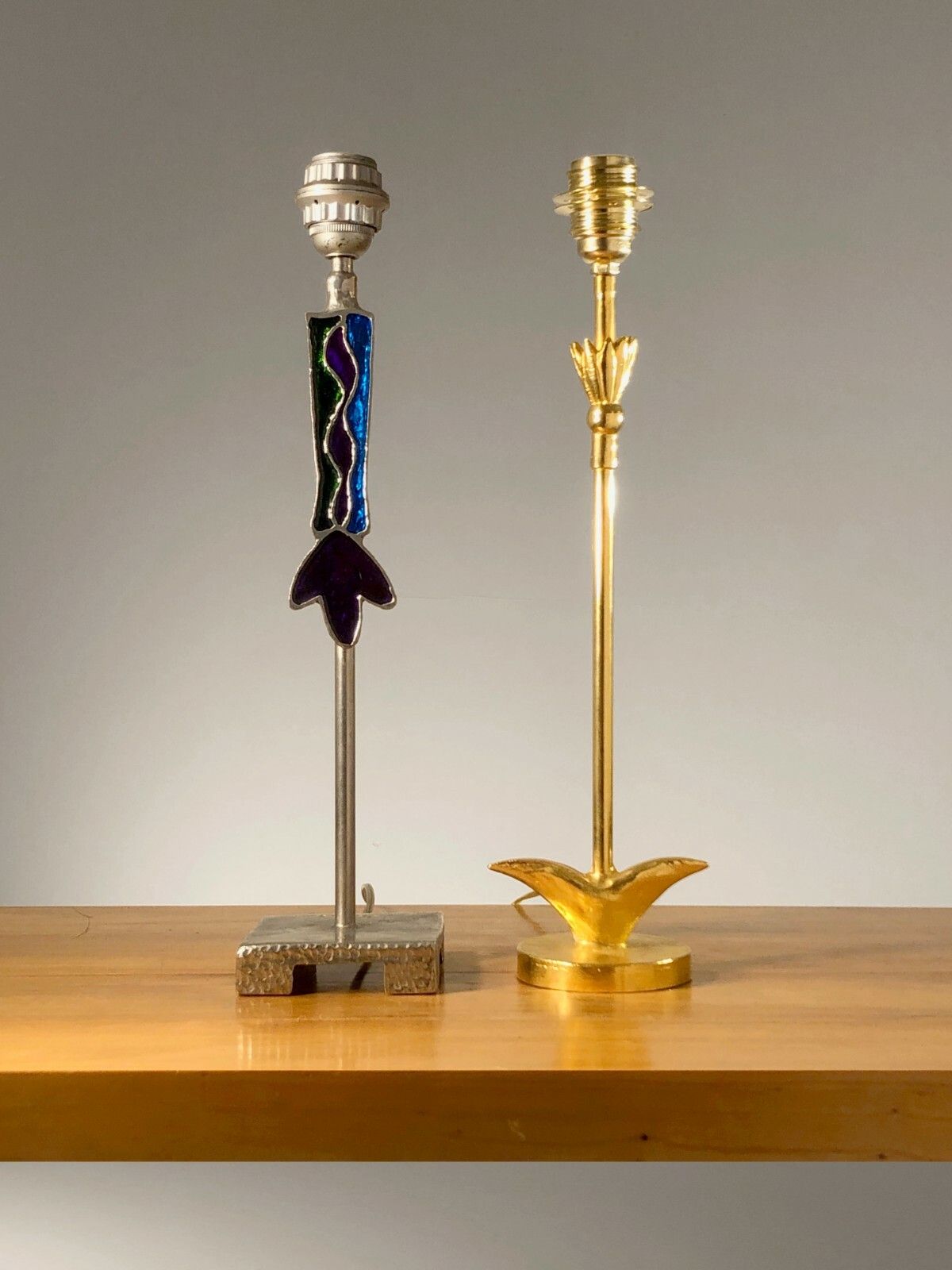 photo for sale 1990 Fondica Cazenove Postmodernist Sculpture Lamp Shabby Chic Memphis