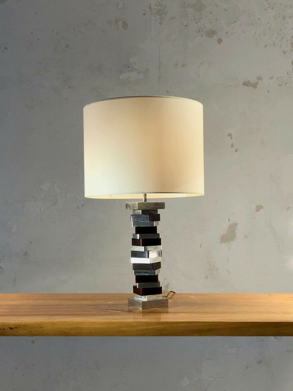 1970 Postmodernist Shabby Chic Space Age Kinetic Lamp Charles Jansen House photo for sale