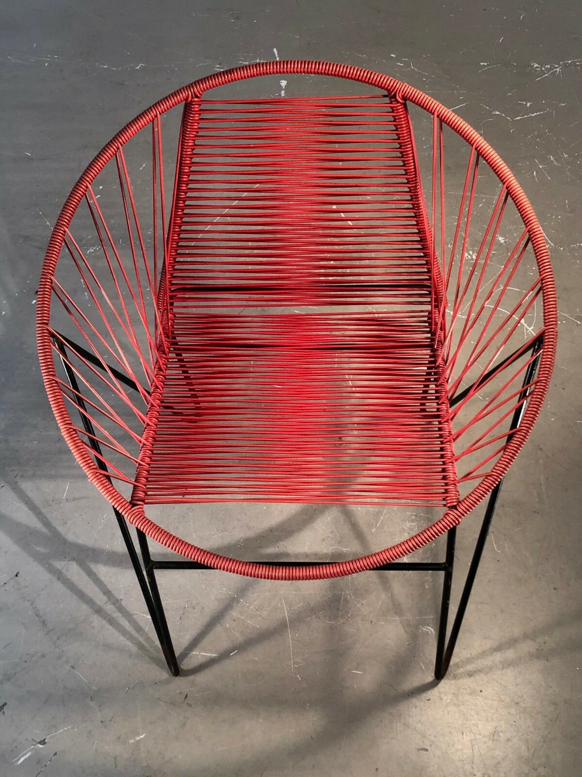 photo furniture 1950 Raoul Guys Modernist Chair Reconstruction Mategot Perriand