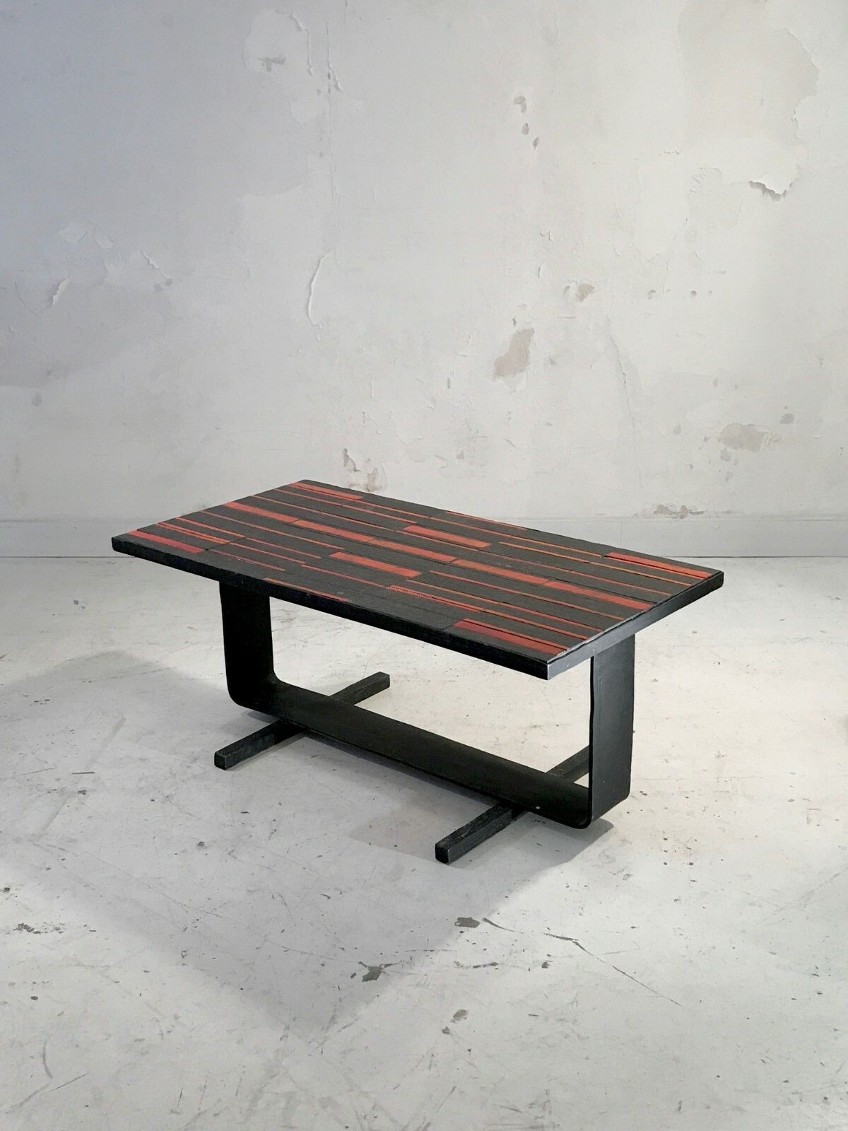 1950 Vallauris Modernist Brutalist Reconstruction Coffee Table Capron Cloutier