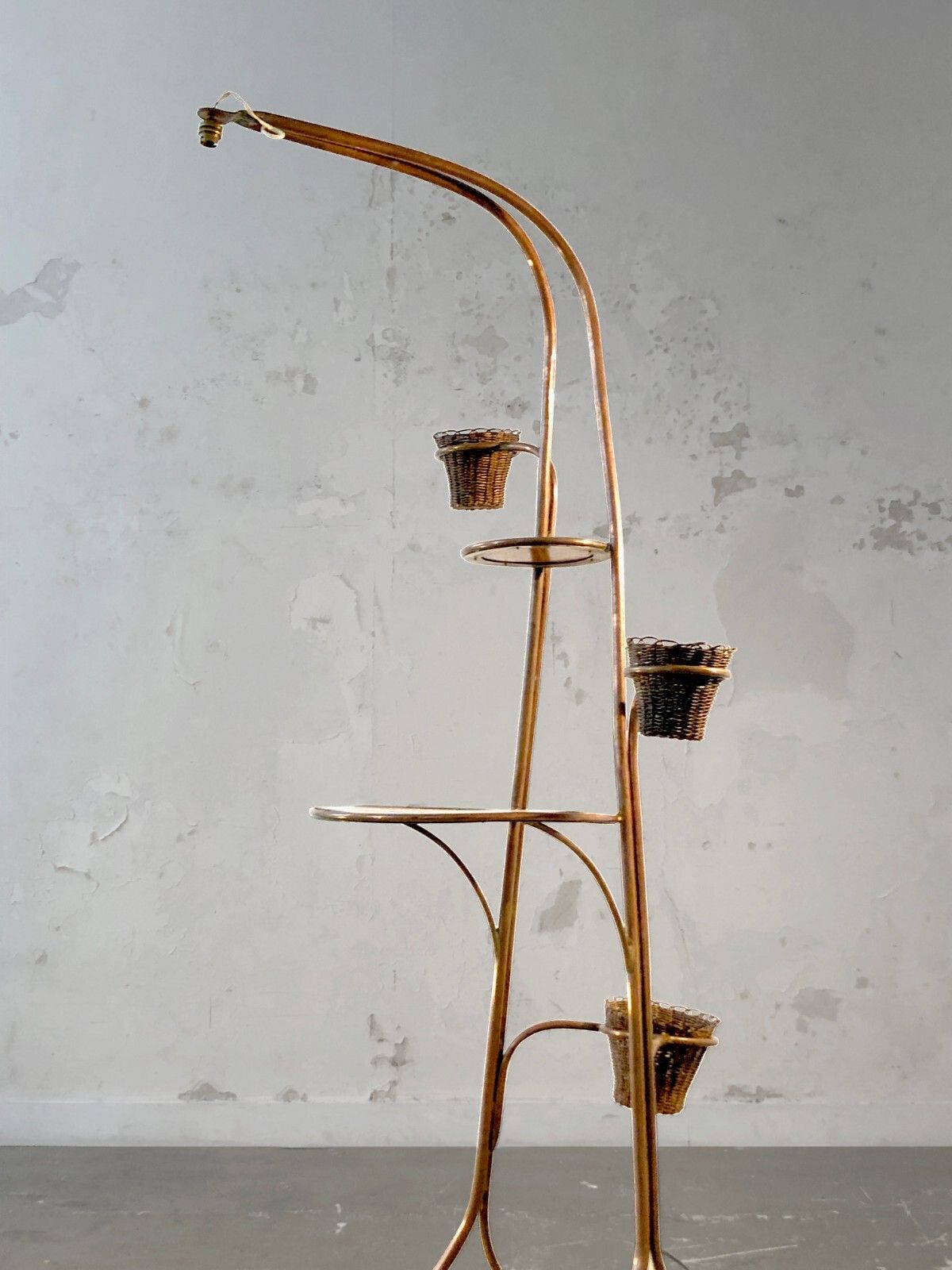 1950 Modernist Free Form Floor Lamp Reconstruction Mategot Jouve photo 5053.0