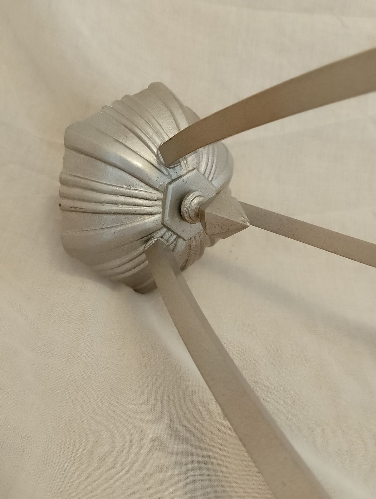 Art Deco Chandelier   Muller Frères. French 1930s photo Lighting