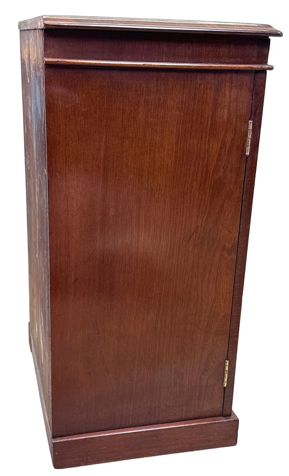 Mahogany 19th Century Miniature Wellington Chest Of Drawers (England, Circa 1880) photo vintage