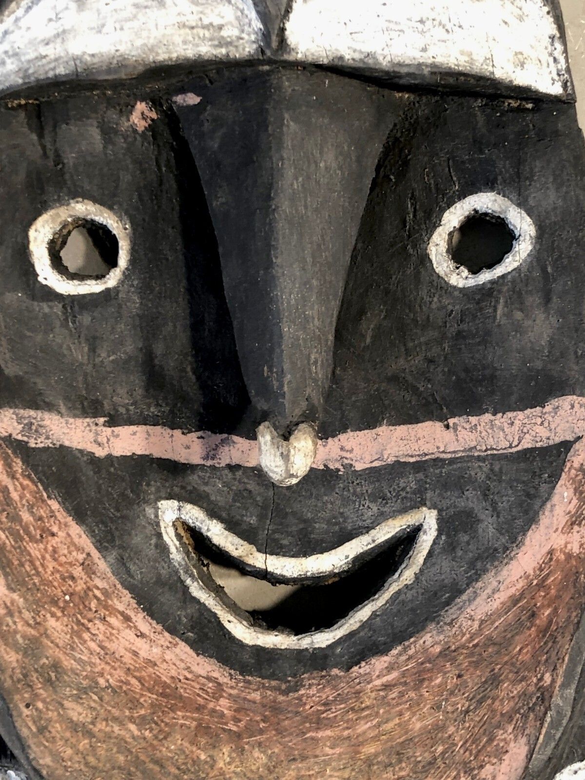 1950 High Sepik Votive Board Papua Oceania Early Art Tribal Brutalist photo for sale