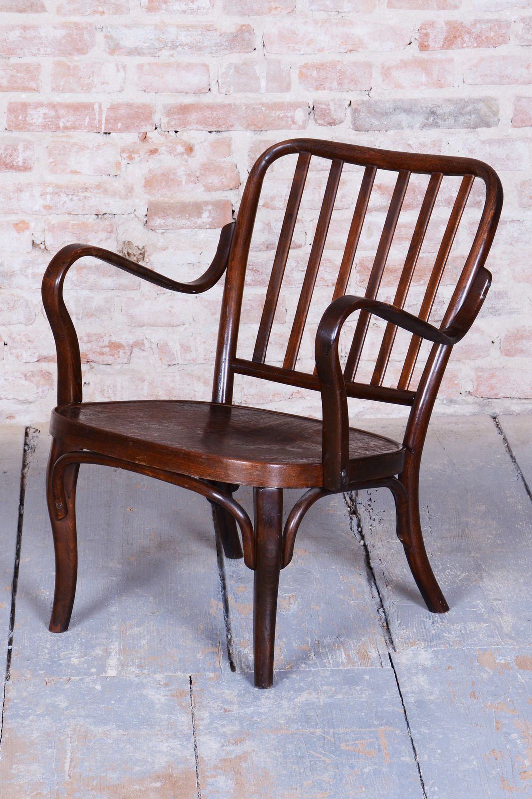 Restored Art Deco Armchair, By Josef Frank For Thonet, Beech, Czech, 1930s photo Furniture