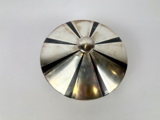 Art Deco Silver Plated Ikora Bonbonniere From Wmf, 1950s photo 274.0