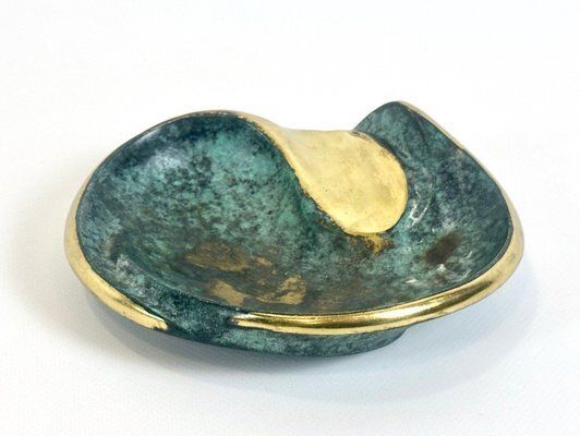 photo for sale Vintage Austrian Brass Ashtray By Franz Hagenauer, 1950s