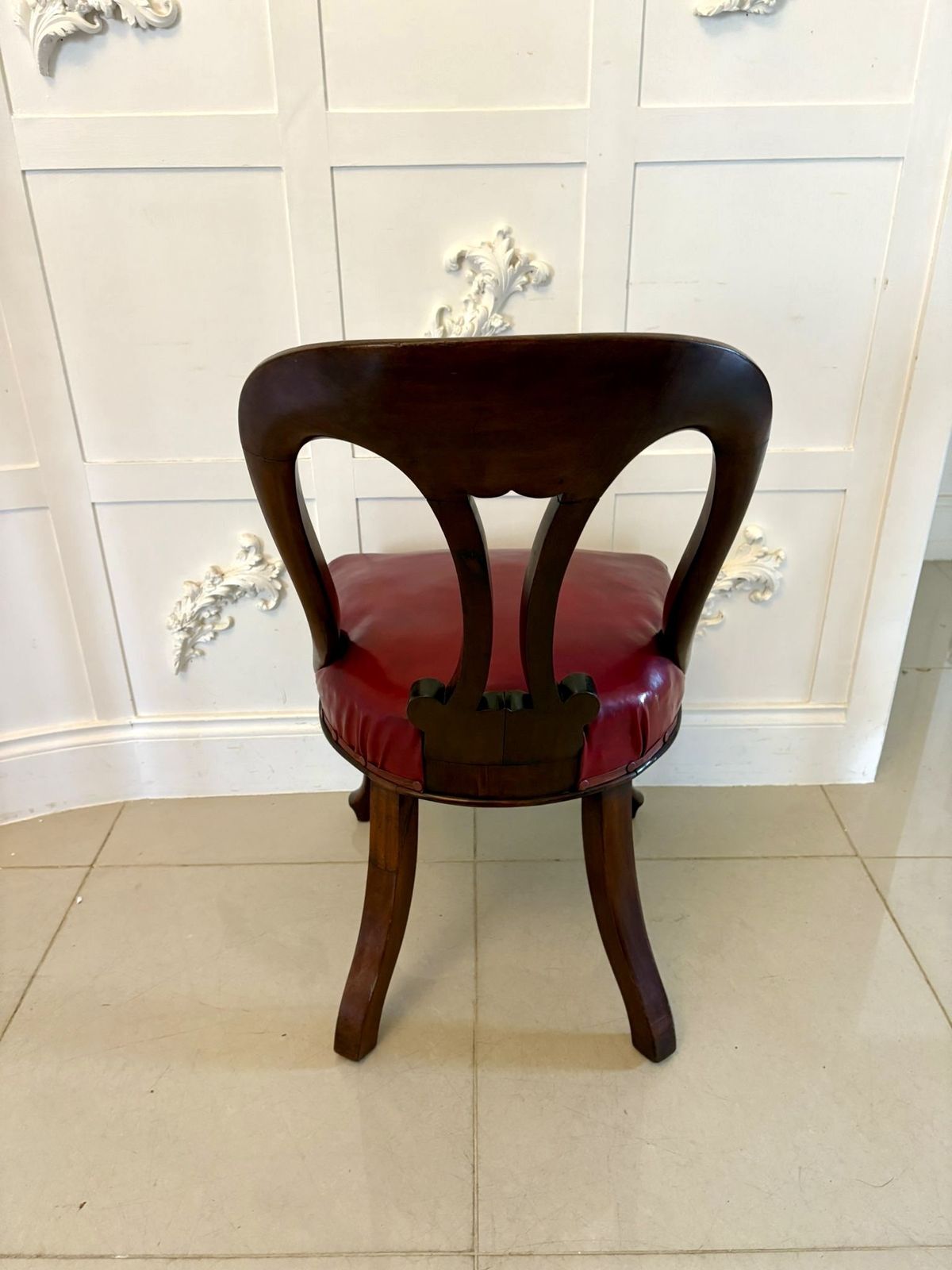 Set Of Six Antique 19th Century Superb Quality Carved Mahogany Dining Chairs photo buy