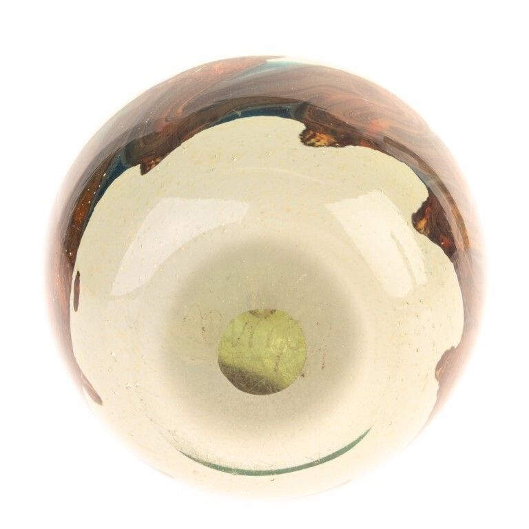 Mdina Signed Maltese Glass Paperweight photo furniture