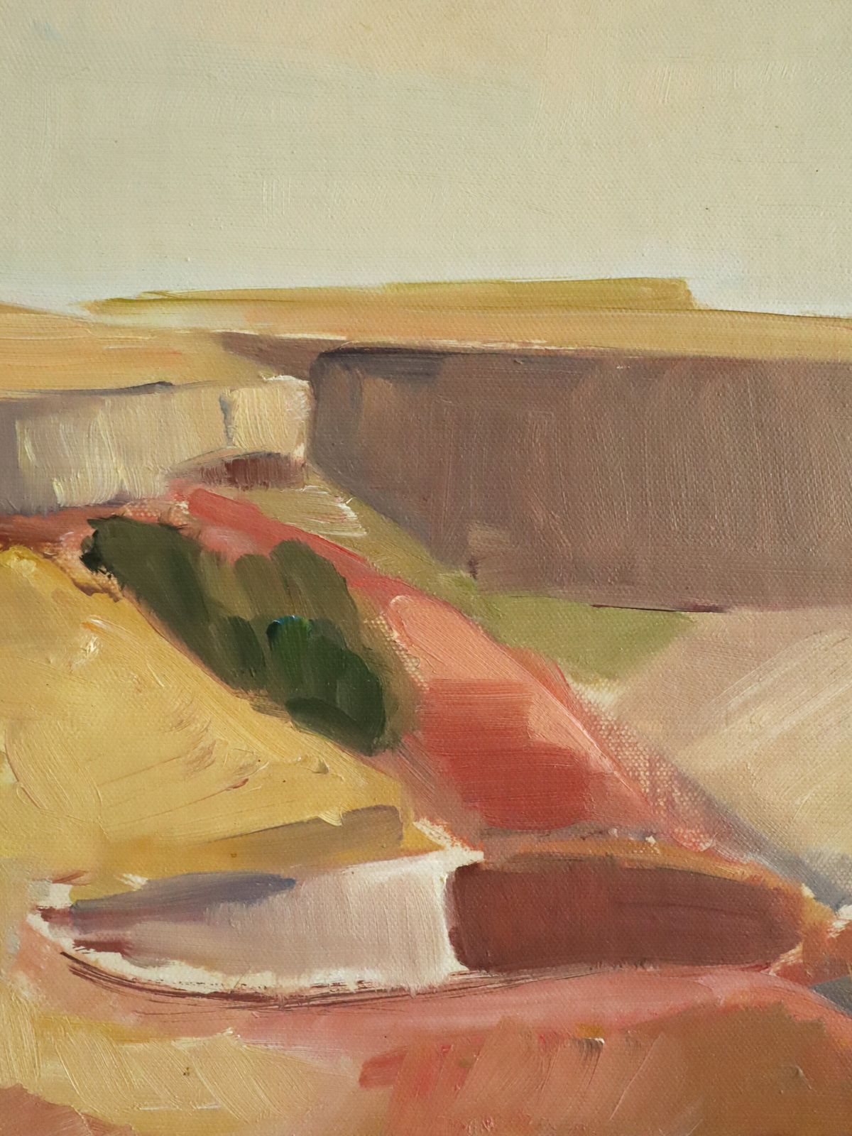 photo for sale Canyon Edge,   Oil Painting, Modernist