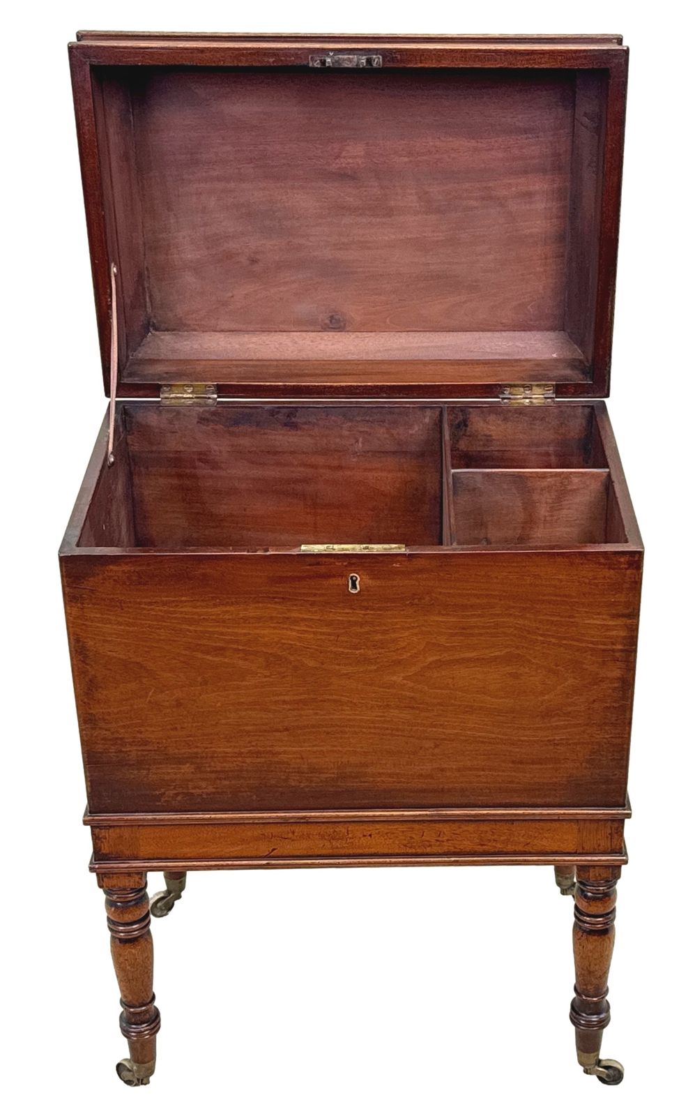 Small Georgian Mahogany Box Cellarette (England, Circa 1800) photo 1995.0