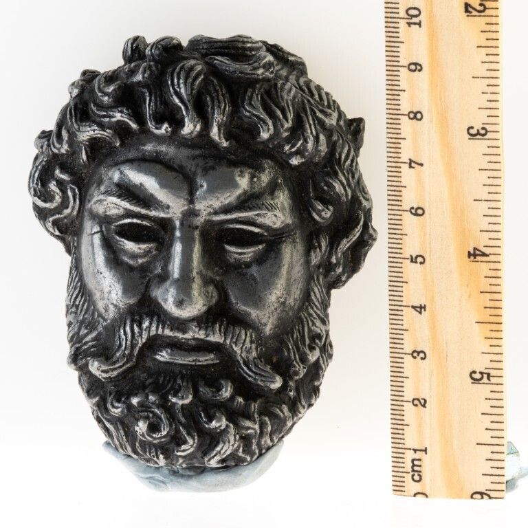 Grand Tour Style Figural Wall Mask After The Ancient Greek photo for sale