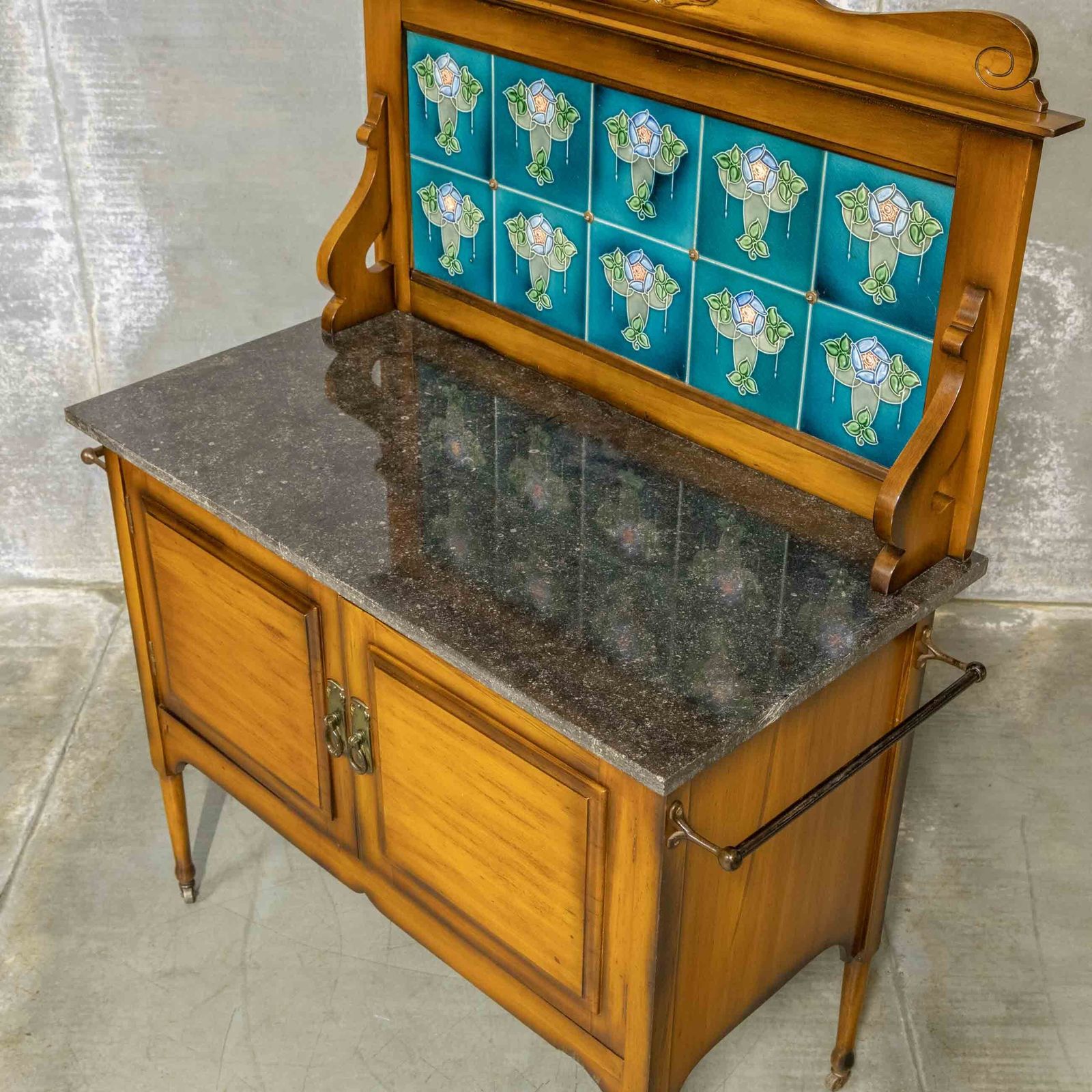 Edwardian Marble Top Washstand photo furniture