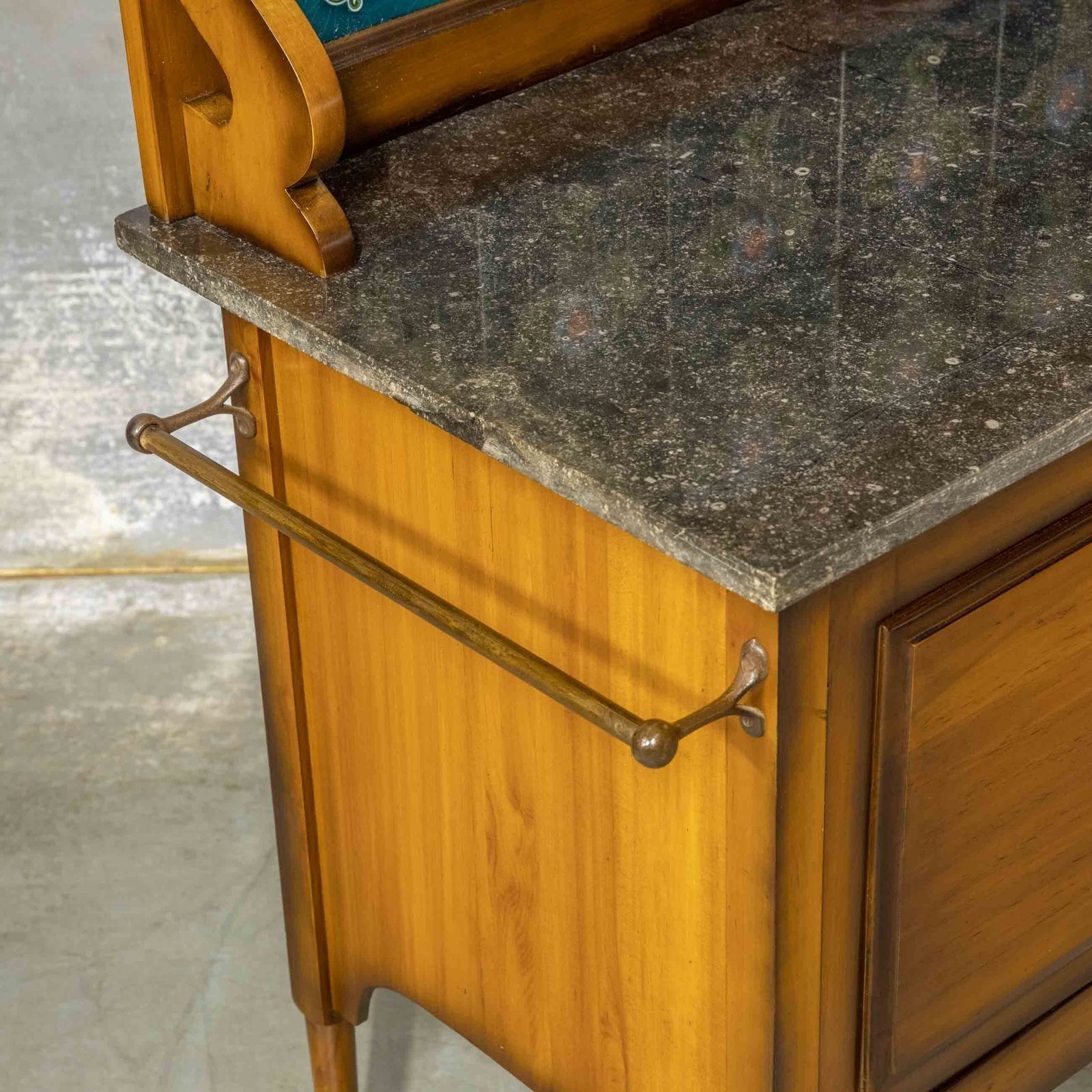 Edwardian Marble Top Washstand photo vinterior
