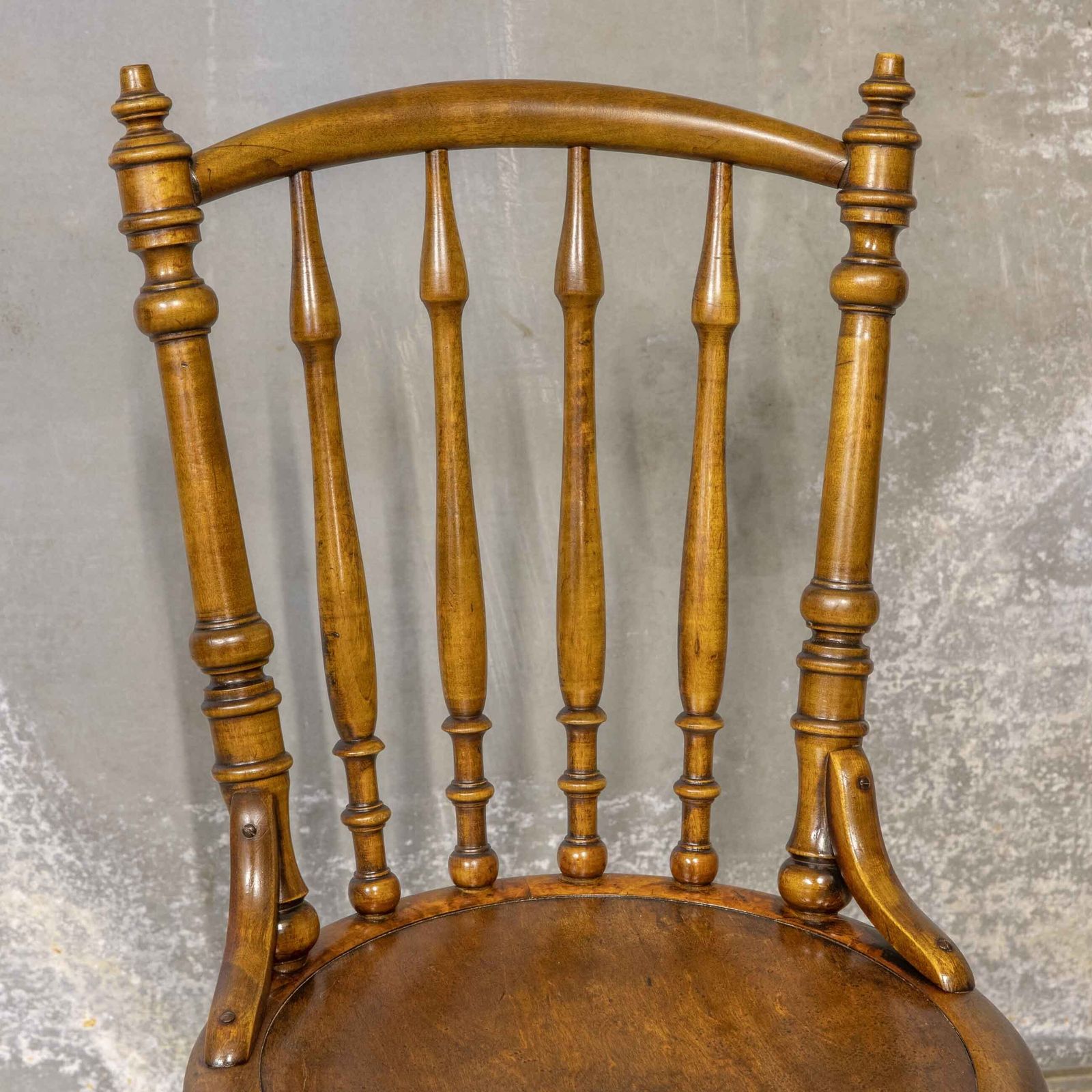 Set Of Four Bentwood Chairs photo vintage