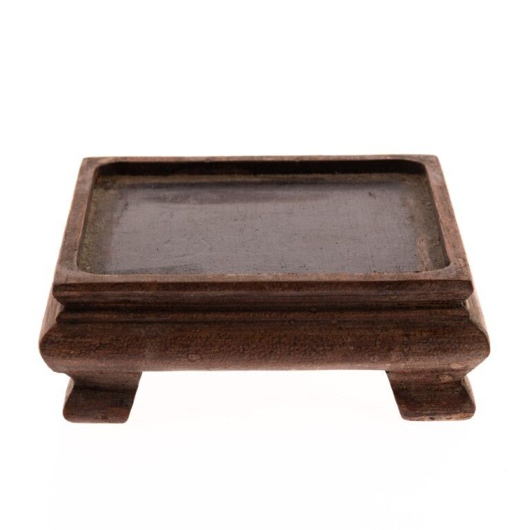 Antique Chinese Hardwood Wooden Display Vase Stand