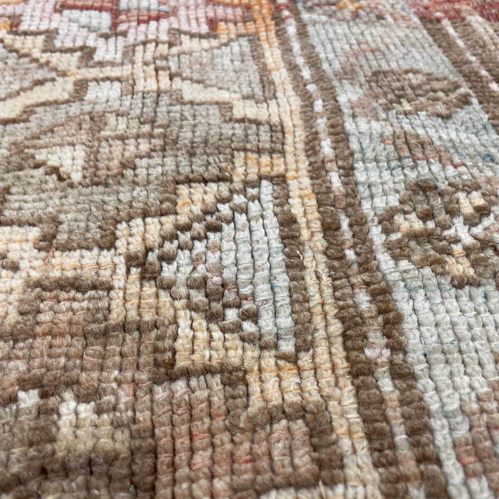 Antique Kilim Cushion Moroccan Rug Carpet Pillow Feather Filled Handwoven Patterned 48x48cm Traditional Scatter Vintage Square Pattern photo buy