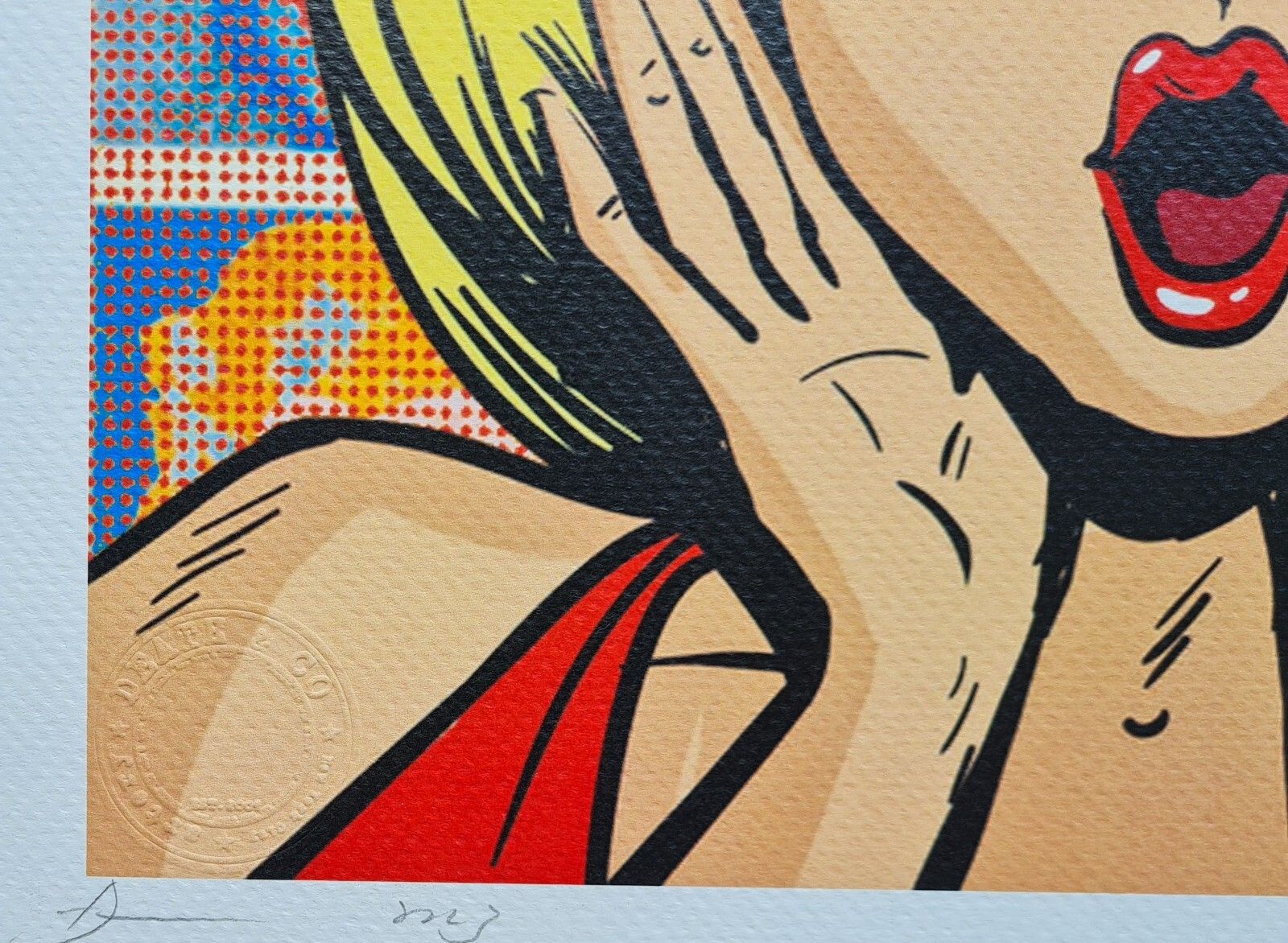 Death Nyc * Andy Warhol – Marilyn In Pop Red And Yellow photo buy