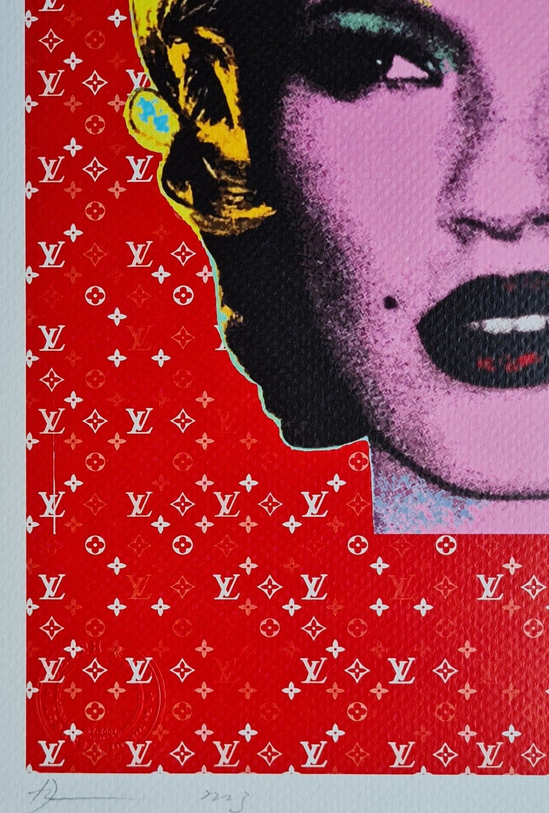 Death Nyc * Kate Moss * 45 X 32 Cm * Signed * Limited * Certificate # XX/120 photo buy