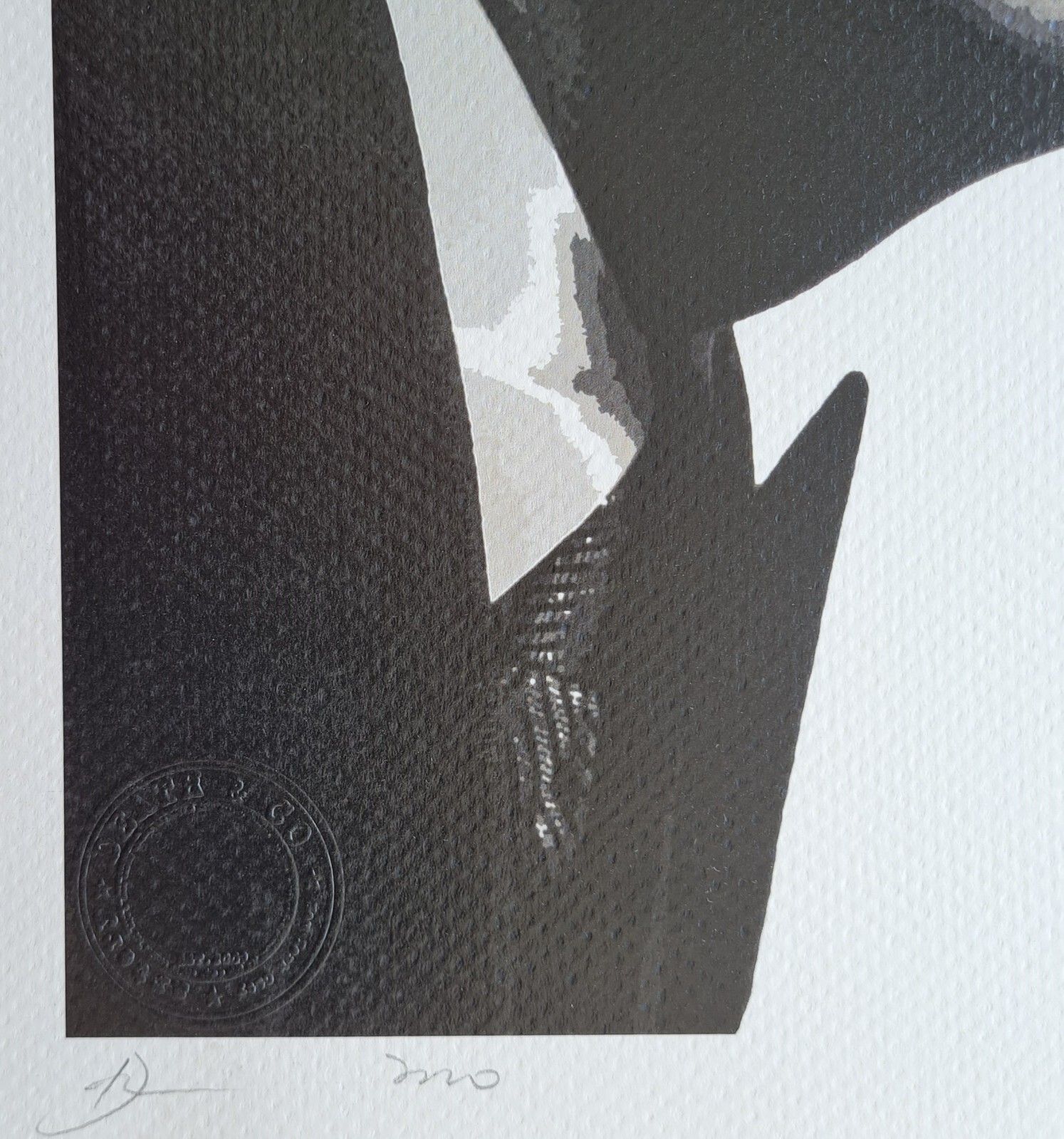 Death Nyc * Salvador Dali * 45 X 32 Cm * Signed * Limited * Certificate # XX/120 photo 972.0