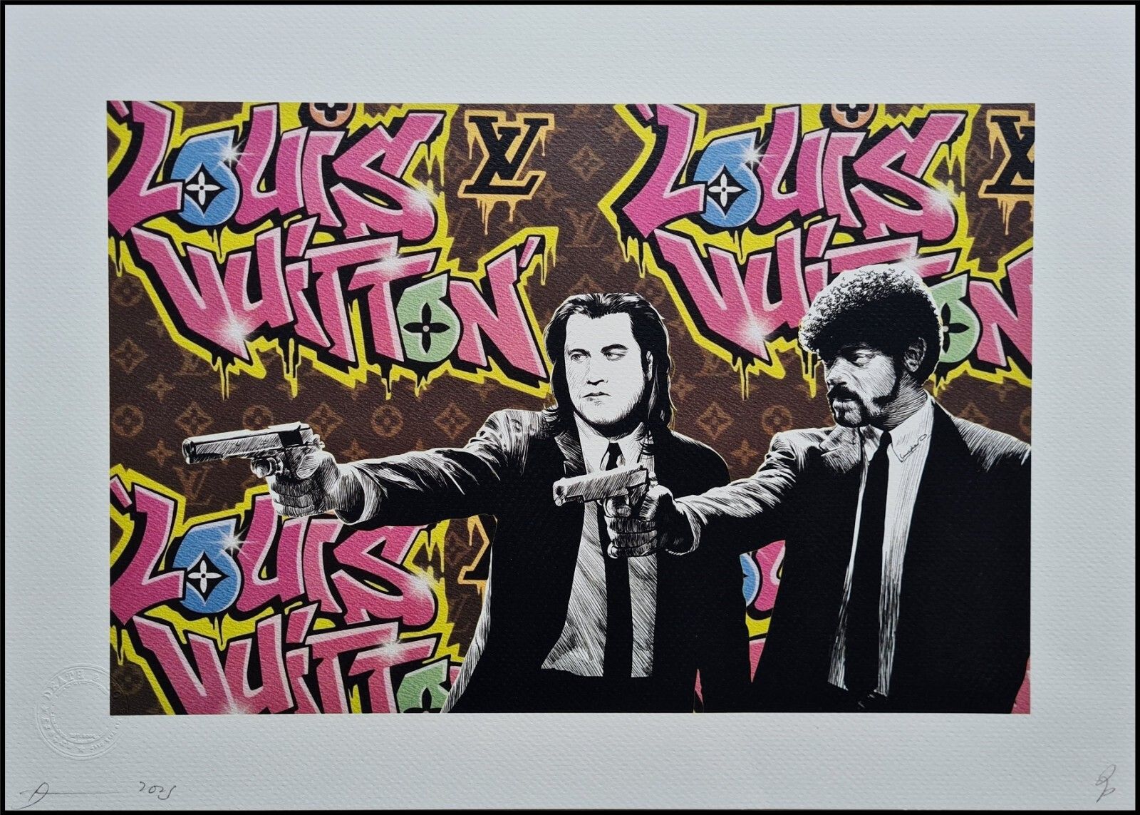 Death Nyc * Pulp Fiction * Signed * Limited * Certificate