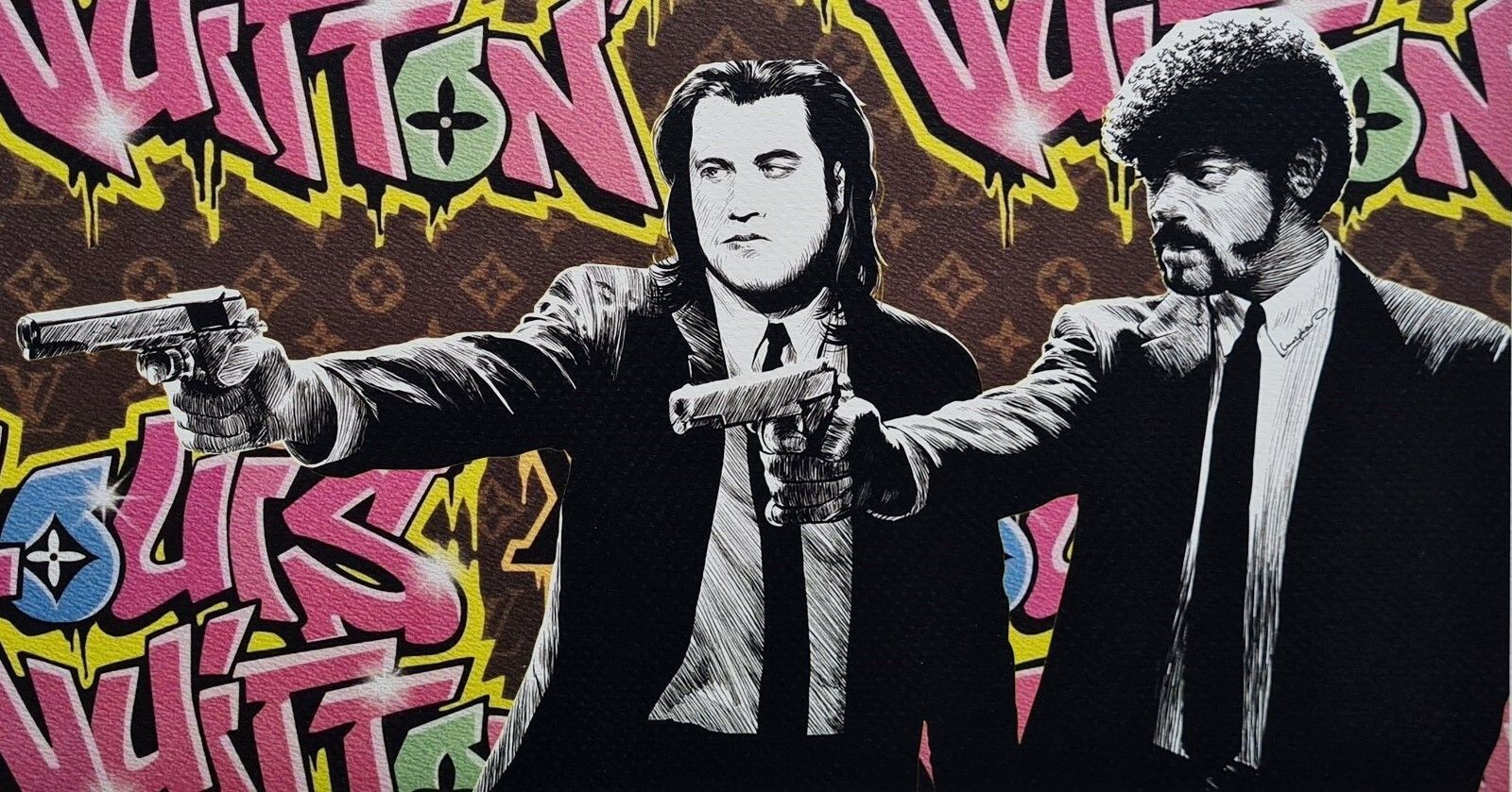 Death Nyc * Pulp Fiction * Signed * Limited * Certificate photo for sale