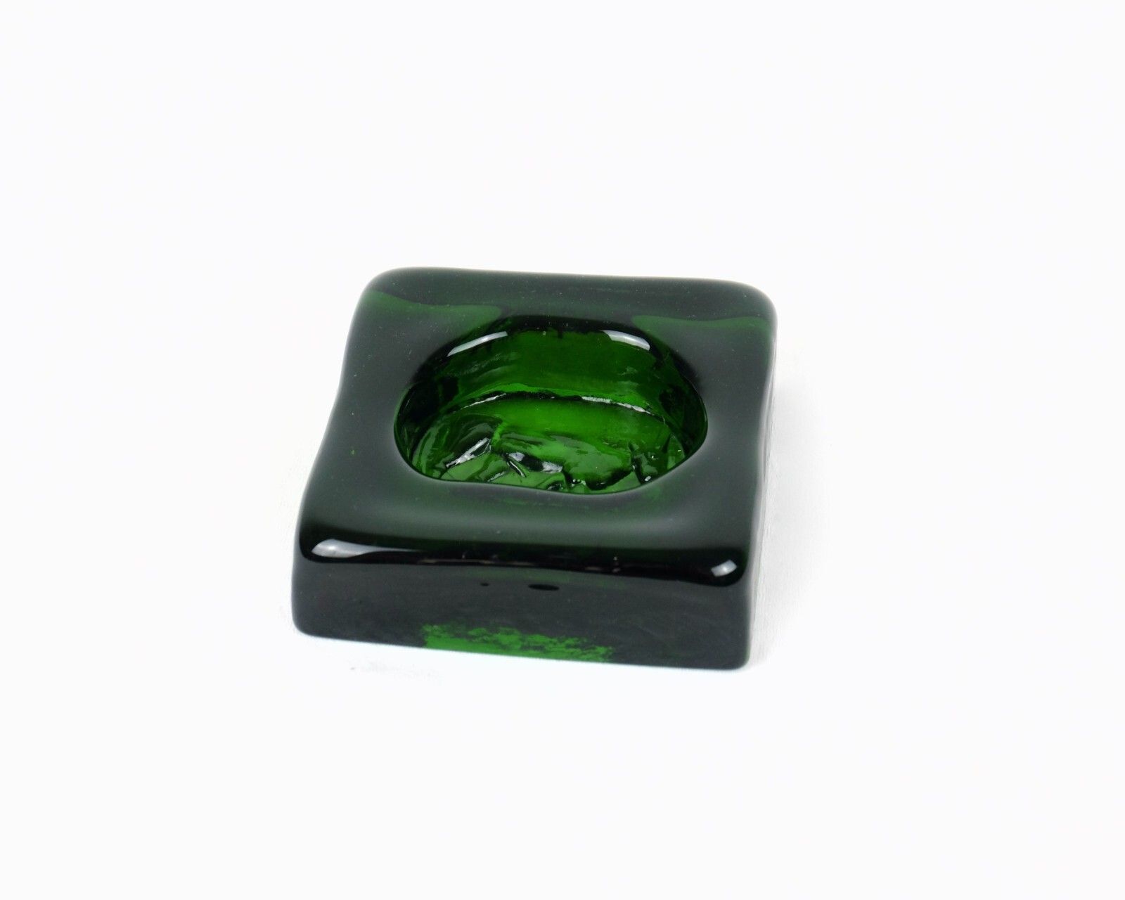 A Mid Century Swedish Glass Animal Dish By Erik Hoglund For Boda photo for sale