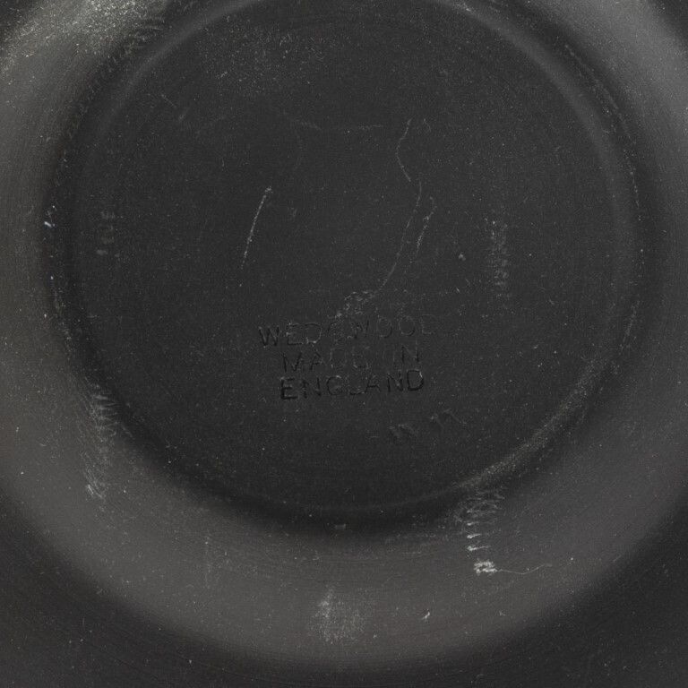 Wedgwood Black Basalt Jasperware Ceramic Porcelain City Of London Bas Relief Crested Plate photo 55.0