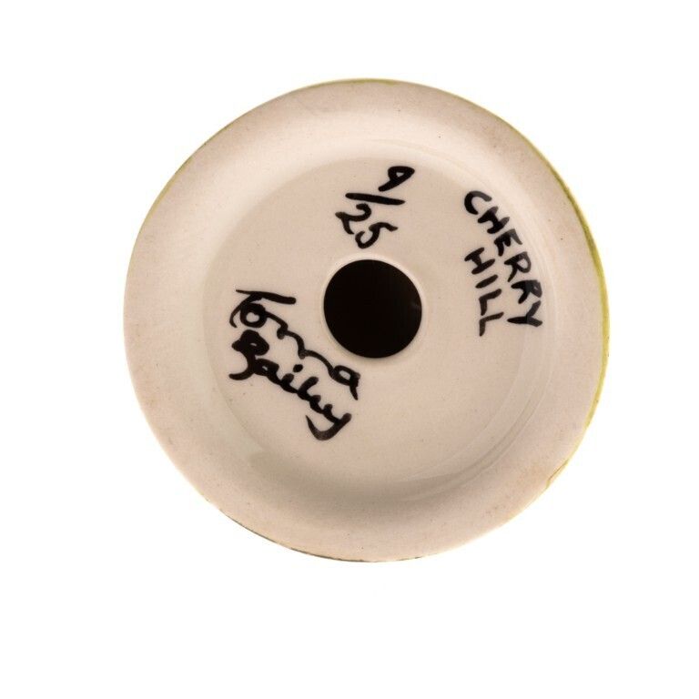 Lorna Bailey Signed Limited Edition 9/25 “Cherry Hill” Porcelain Art Deco Style Pottery Sugar Sifter photo furniture