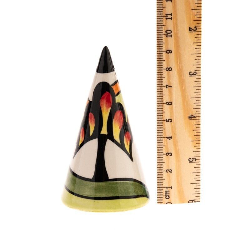 Lorna Bailey Signed Limited Edition 9/25 “Cherry Hill” Porcelain Art Deco Style Pottery Sugar Sifter photo for sale