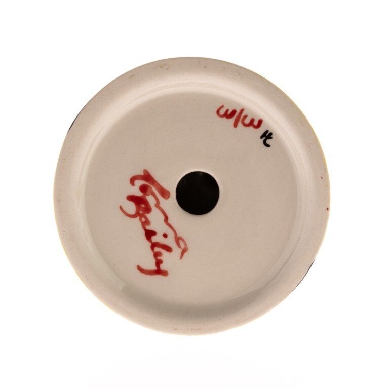 Lorna Bailey Signed Limited Edition Porcelain Art Deco Style Pottery Sugar Sifter photo furniture