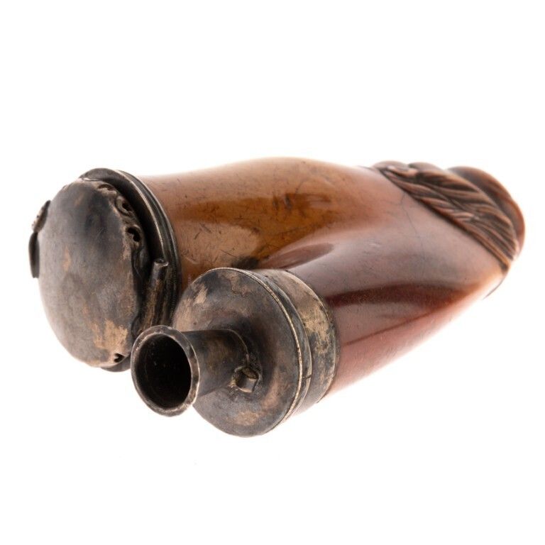 Antique Early 19th Century Carved Meerschaum Tobacco Smoking Pipe With Lion Head photo vinterior