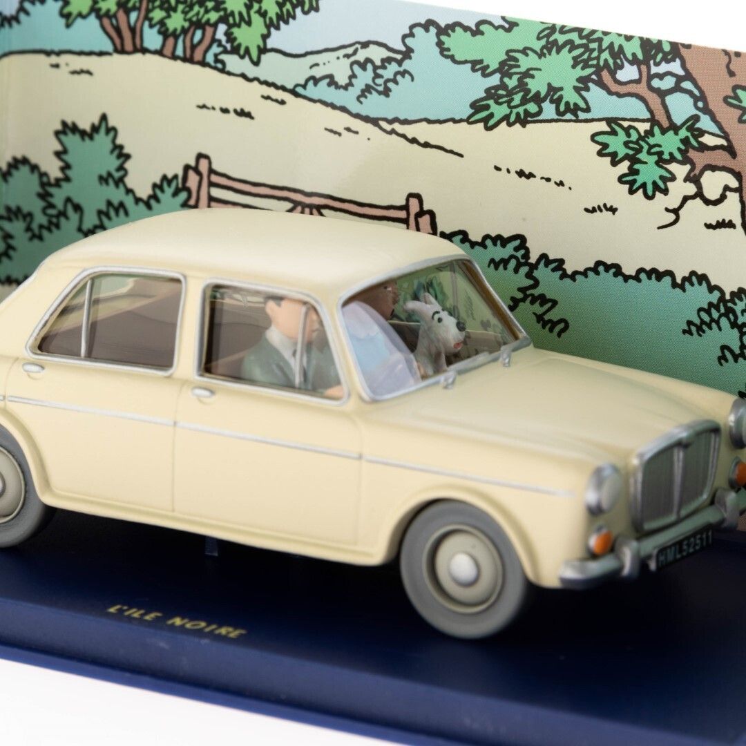 Tintin Mg 1100 From “The Black Island” 1/43 Scale Diecast Model Vehicle photo furniture