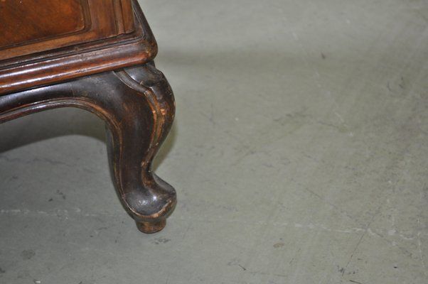 photo furniture Small Antique Baroque Cabinet, 1890s
