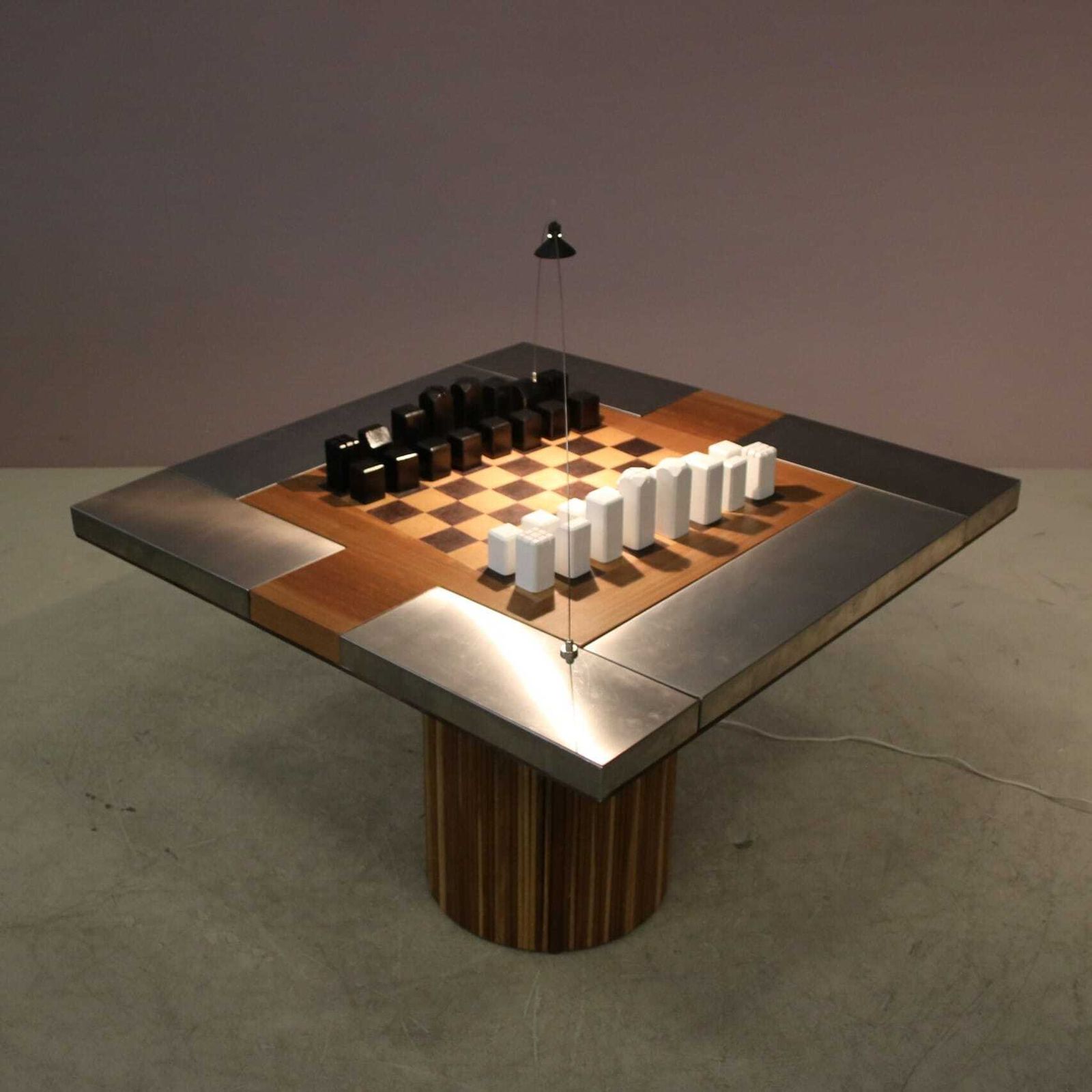 Unique “Pacifico” Chess Table By Franco Bozzi And Duccio Trassinelli – Studio A.R.D.I.T.I., Italy 1973 photo furniture