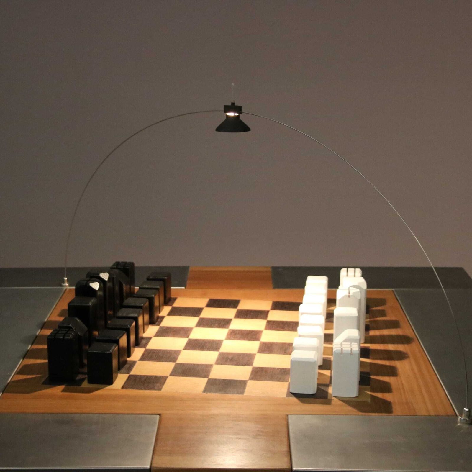 photo furniture Unique “Pacifico” Chess Table By Franco Bozzi And Duccio Trassinelli – Studio A.R.D.I.T.I., Italy 1973