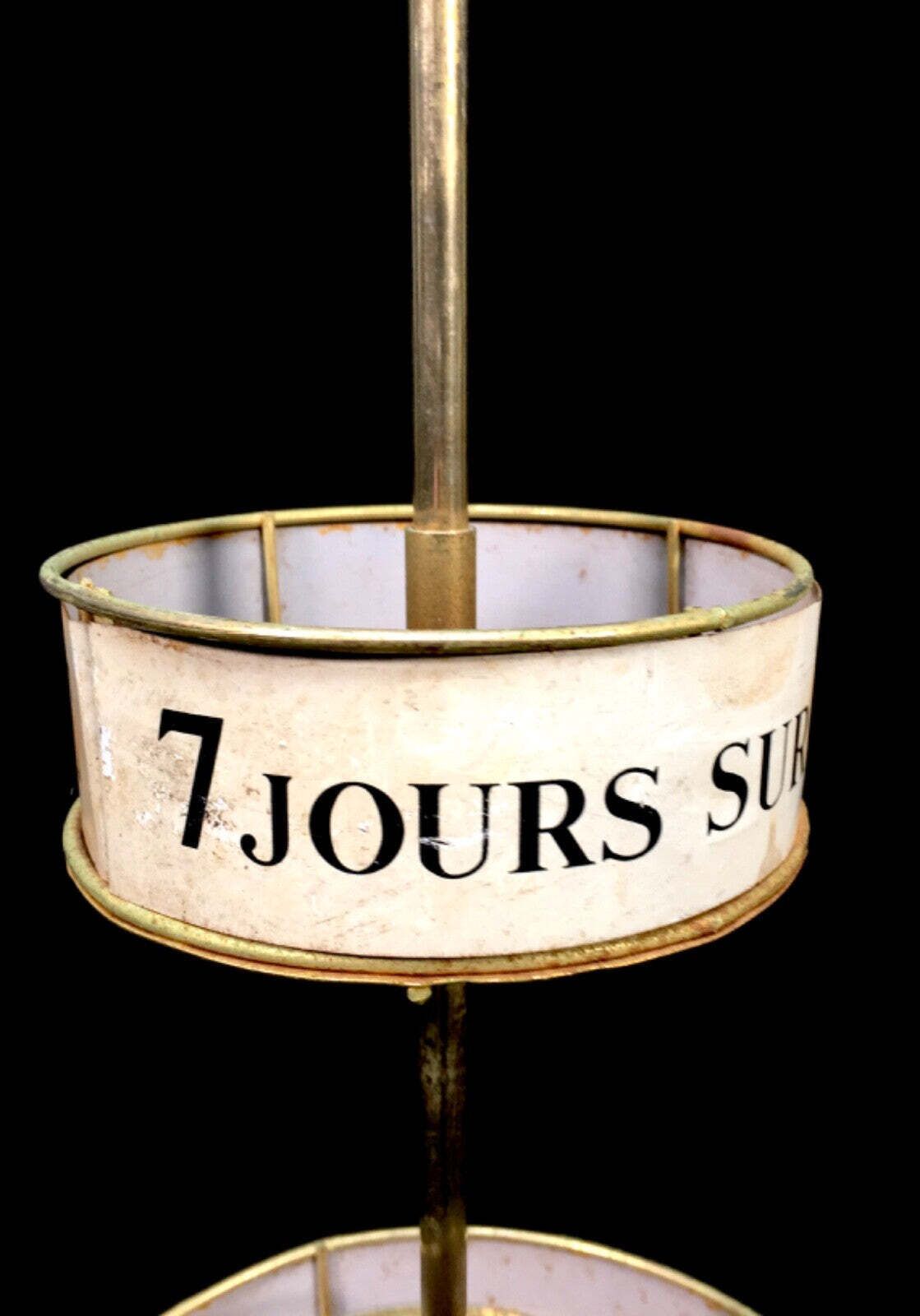 Antique Advertising French Shop Display Rack For Pantene Cosmetics Stand Shelf photo Furniture