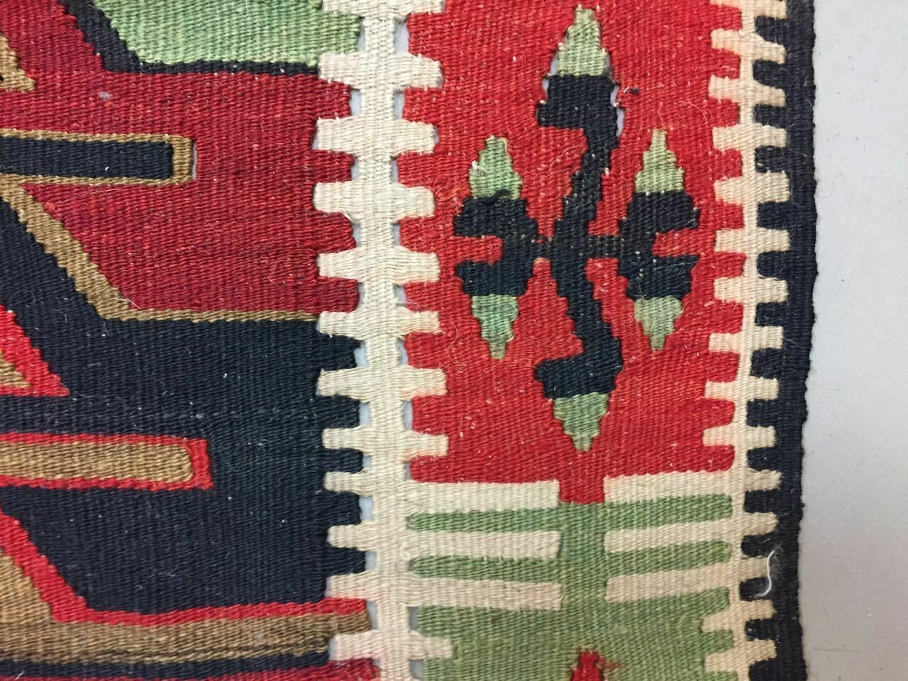 Vintage Turkish Kilim Kelim Rug 315x157cm Shabby Chic Wool,Moroccan Boho Large photo vintage
