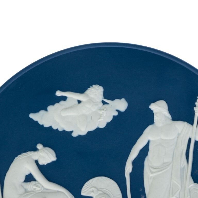Wedgwood Portland Blue Jasperware Ceramic Porcelain Year 2009 Wall Plaque photo Art