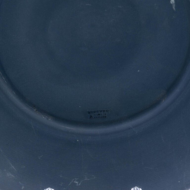 Wedgwood Portland Blue Jasperware Ceramic Porcelain Plate 1976 Montreal Olympics photo 65.0