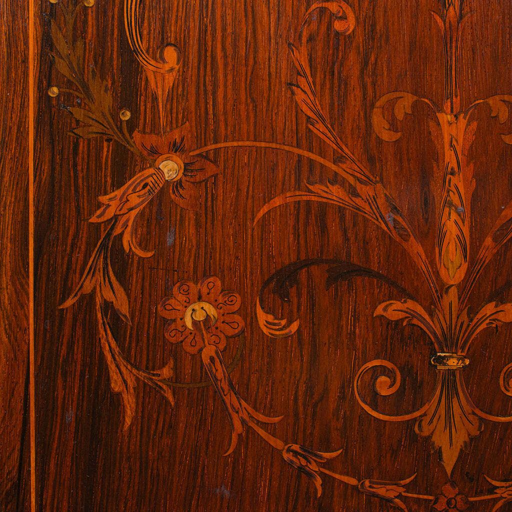 photo for sale Small Antique Corner Cabinet, English, Georgian Revival, Cupboard, Edwardian