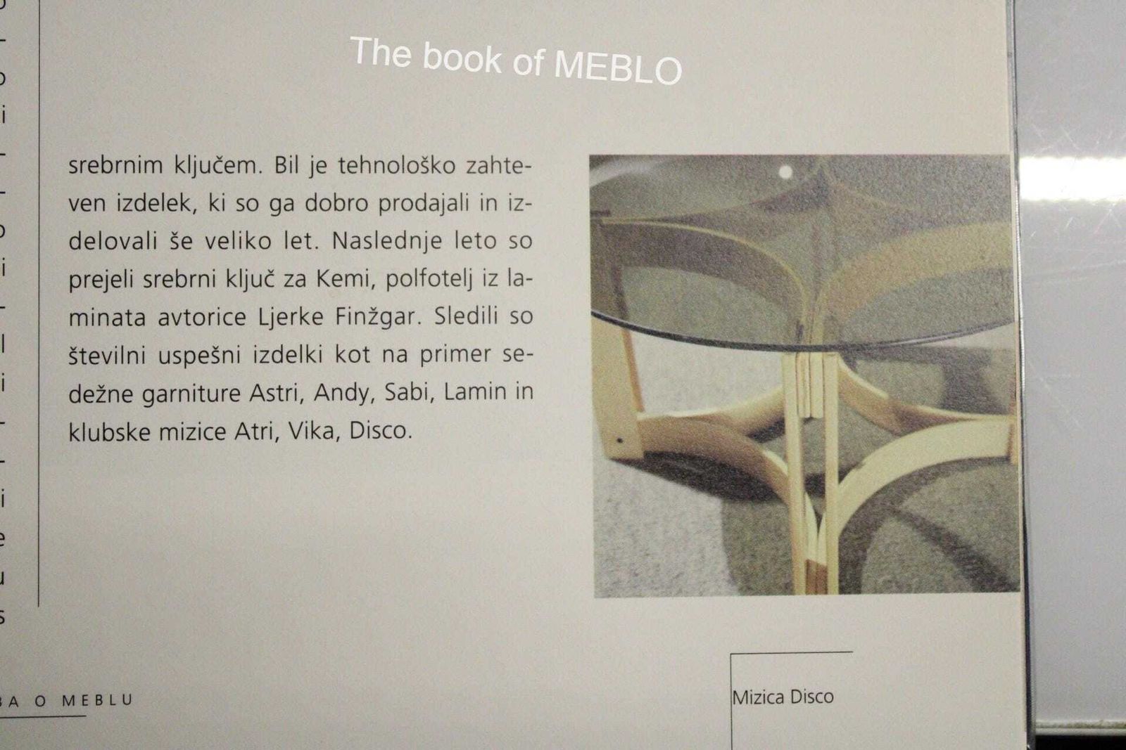 photo furniture Wooden Coffee Table From Meblo / Meblo Disco Table / Yugoslavia 70s / Vintage Round Coffee Table / Living Room Table / Rare Model