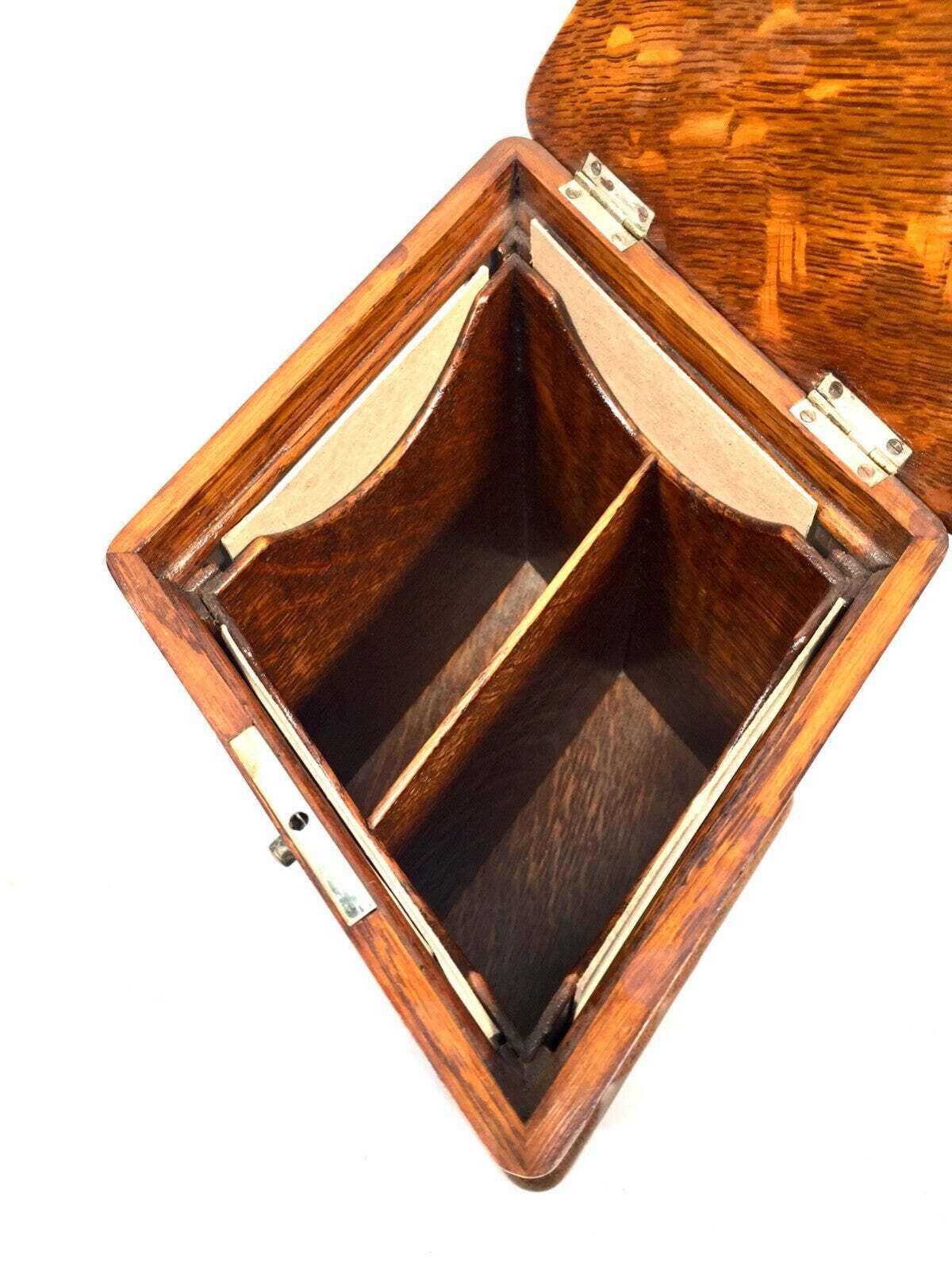Antique Advertising Cigar Salesman Wooden Oak Travel Box / Display Case C.1893 photo buy