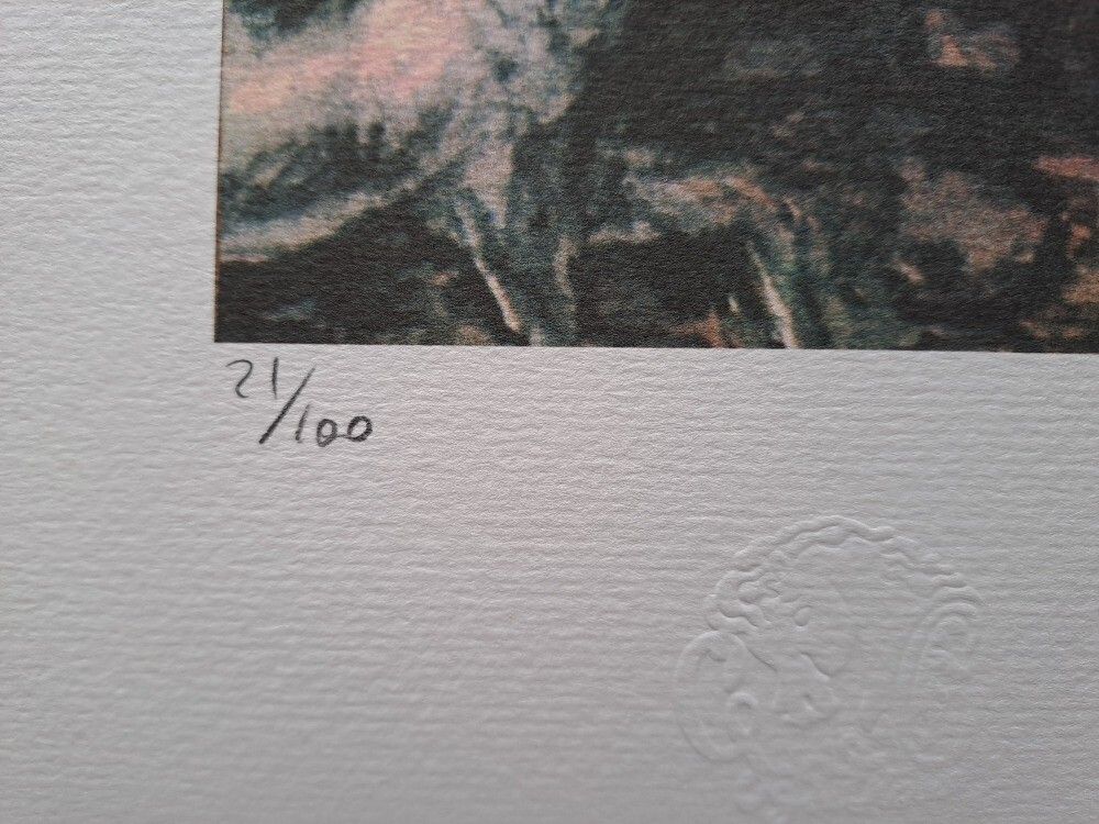Giorgio De Chirico Signed Iliad, Vestals And Warriors At Rest Certificate photo vinterior