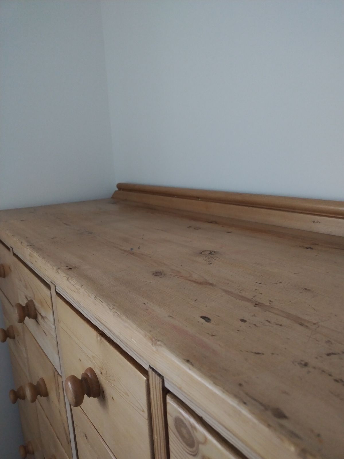 Set Of 28 Pine Drawers Unique Hand Made Dovetailed photo vinterior
